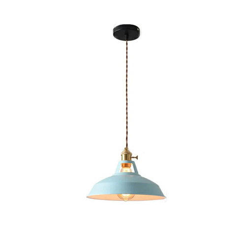 PastelAura | Vintage Pastel Metalen Hanglamp