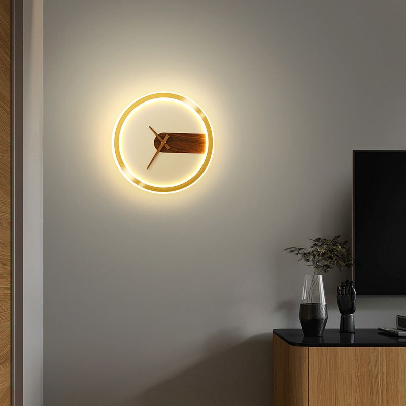 TickLuxe | Moderne Klok LED Licht Wandlamp