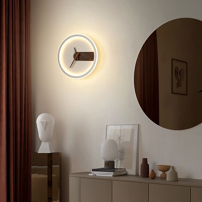 TickLuxe | Moderne Klok LED Licht Wandlamp