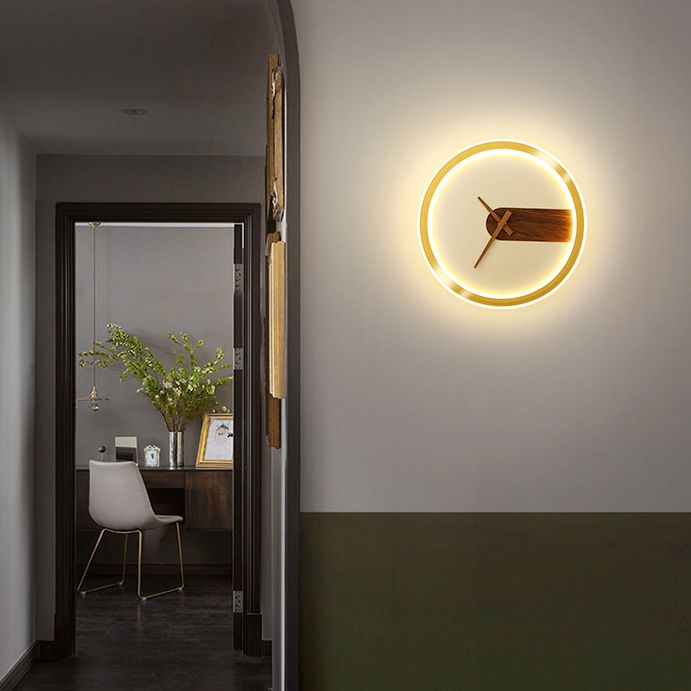 TickLuxe | Moderne Klok LED Licht Wandlamp