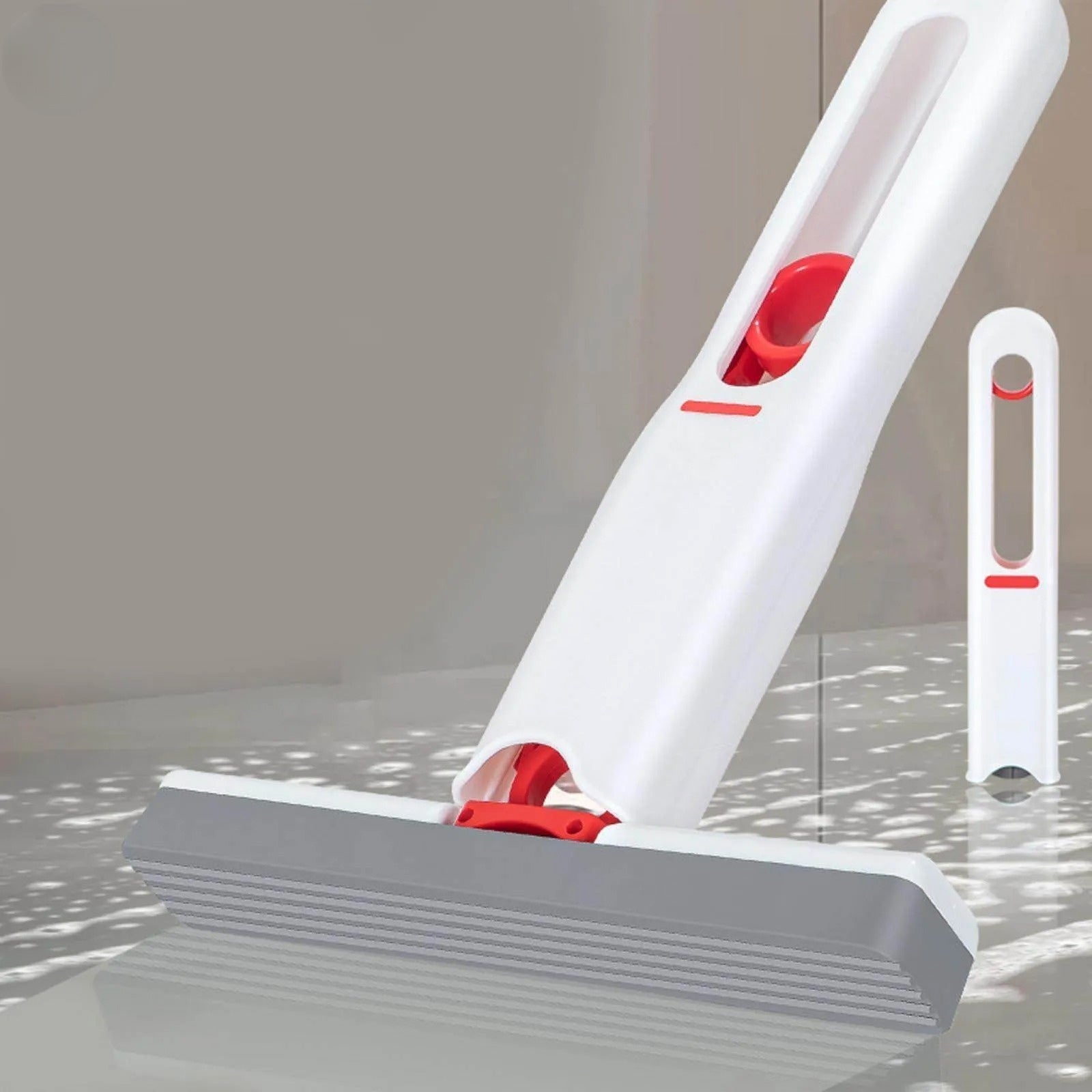 Moplet | Mini absorberende dweil – Compacte reiniger voor gemorste vloeistoffen voor thuis, in de badkamer, op kantoor en onderweg