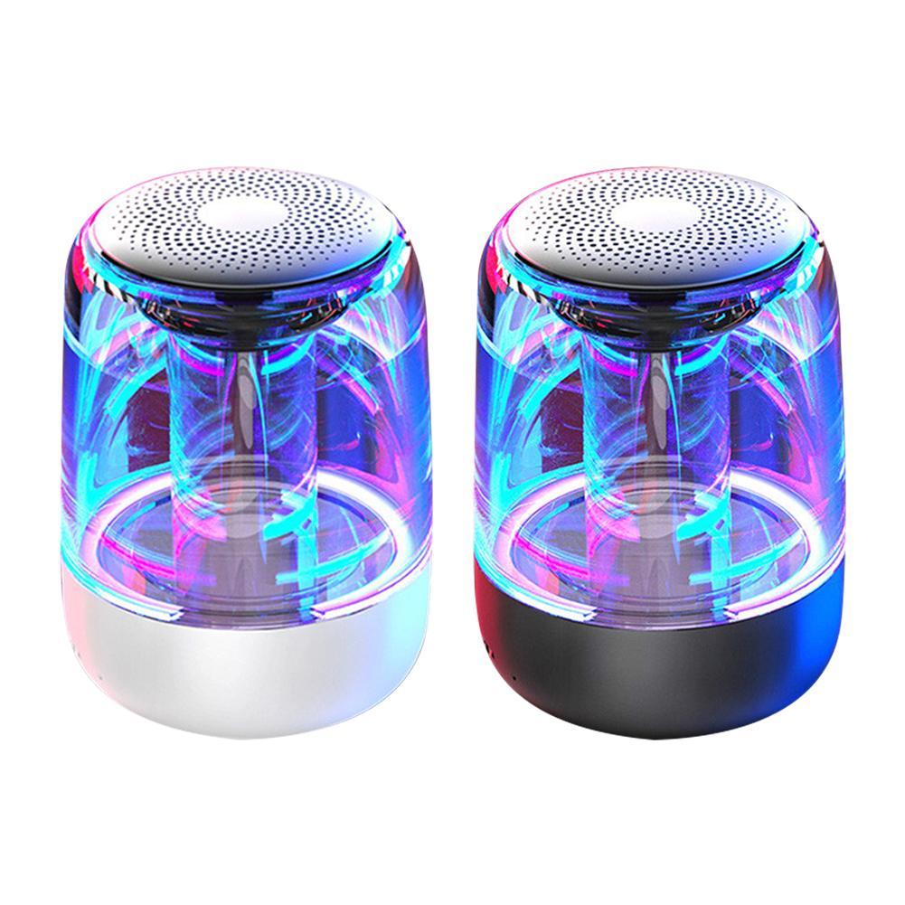 SonicRay | Bluetooth-luidspreker – Draadloze draagbare luidspreker met kleurrijke LED-lichtshow