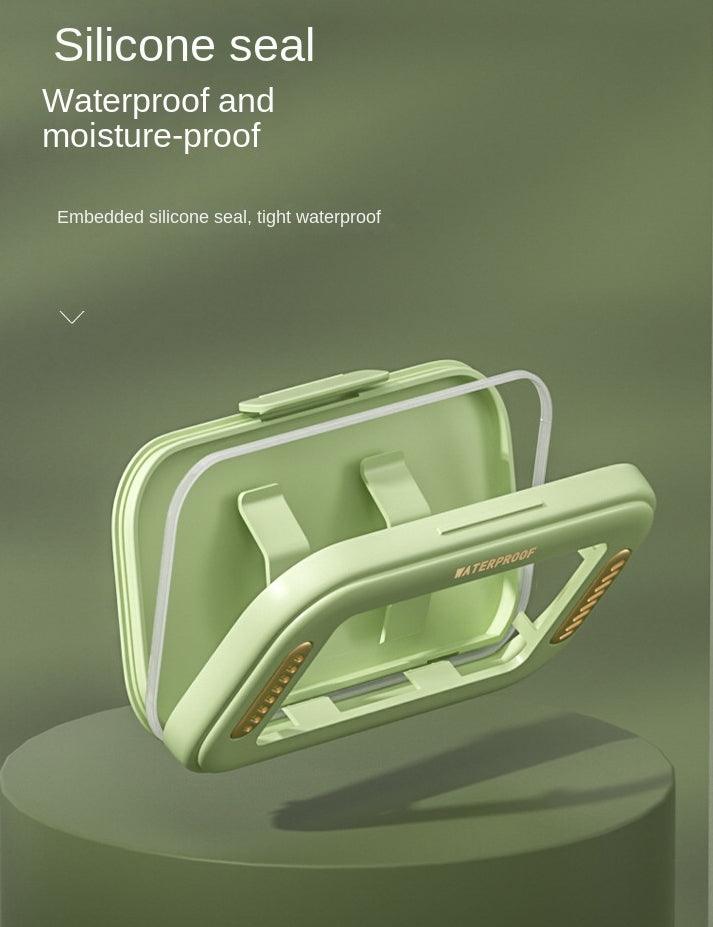 SplashBox | Universele waterdichte telefoonhouder voor douche en badkamer - Muurbevestiging Hoesje