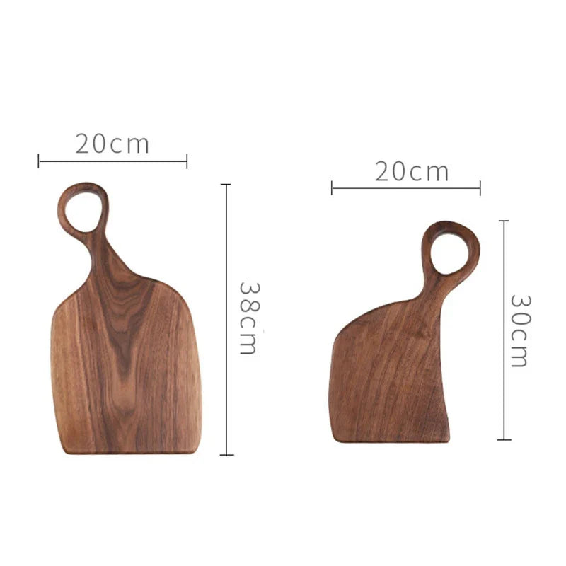 LoveBoards | 2-Pack Walnoot Houten Snijplanken - Stijlvolle & Duurzame Keukenbenodigdheden