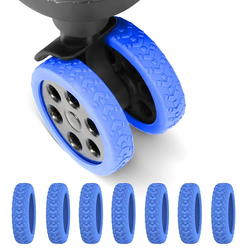 WheelGuard | Bagagewielbeschermers – 4 stuks, duurzame wielbeschermers voor reiskoffers, kras- en stootvast