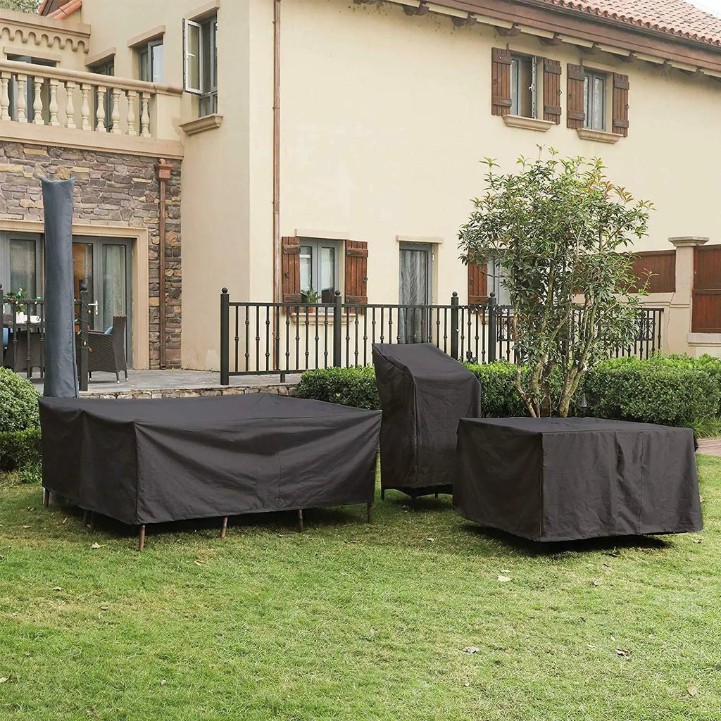 CoverShield | Waterdichte Tuinmeubelhoes voor Buiten – Weerbestendige en UV-bestendige Beschermhoes