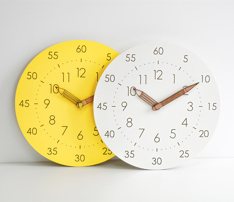 ColorTick | Levendige Geluidsloze Analoge Wandklok - Stijlvol en Functioneel Decor