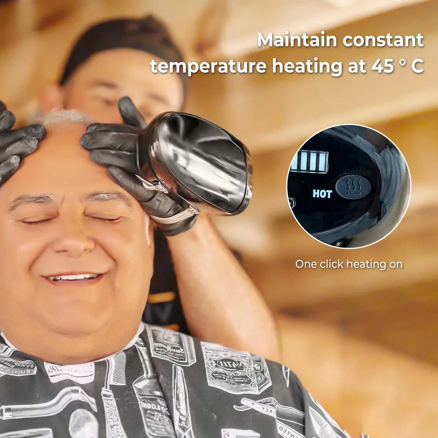 VibeForm | Draadloze vibratiemassageapparaat – Handheld USB-apparaat voor ontspanning van lichaam, nek en gezicht