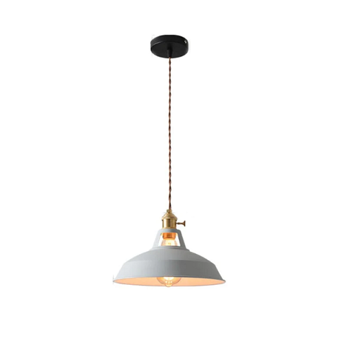 PastelAura | Vintage Pastel Metalen Hanglamp