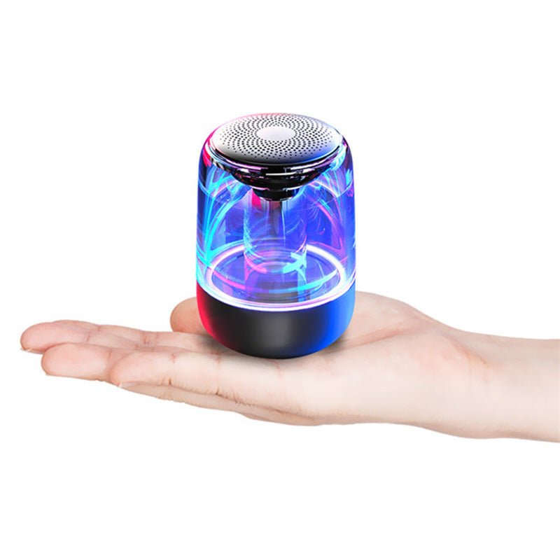 SonicRay | Bluetooth-luidspreker – Draadloze draagbare luidspreker met kleurrijke LED-lichtshow