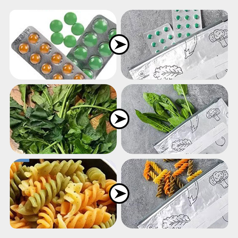 ReSealX | Herbruikbare aluminiumfolie-zakjes met ritssluiting – luchtdichte, warmtebestendige, geurvrije voedselbewaarzakjes