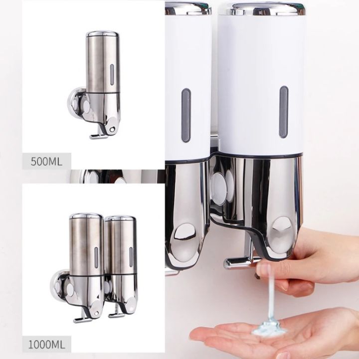 GlitzyLather | Elegante zeepdispensers voor aan de muur - Luxe badkameraccessoires
