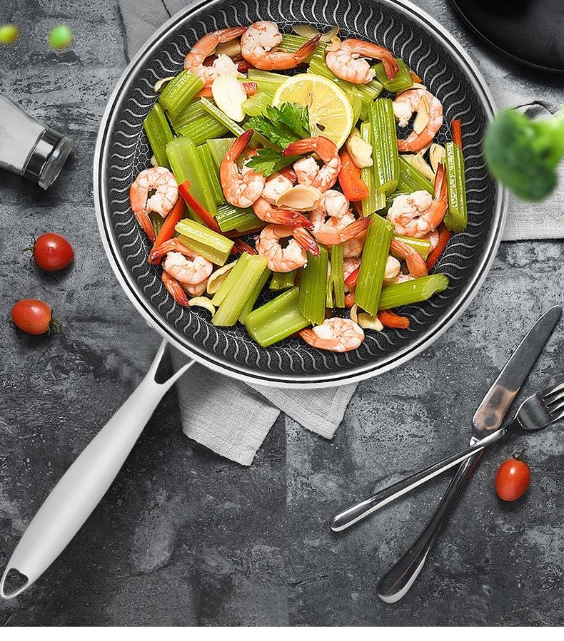 PanZen | Antiaanbakpan met deksel – moeiteloos gezond koken en eenvoudig schoonmaken