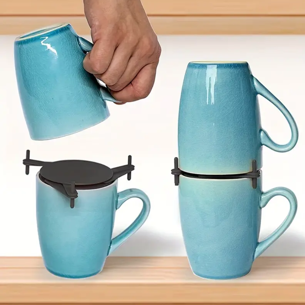 Cupora | Stapelbare drankhouder – Modulaire bekerhouder voor thuis