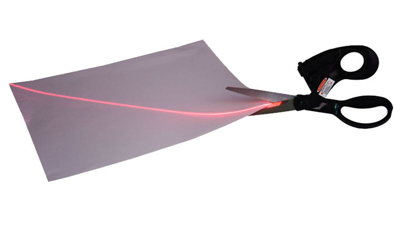 LaserSnip | Lasergeleide schaar - Precisiesnijgereedschap voor knutselen, naaien en kantoorgebruik