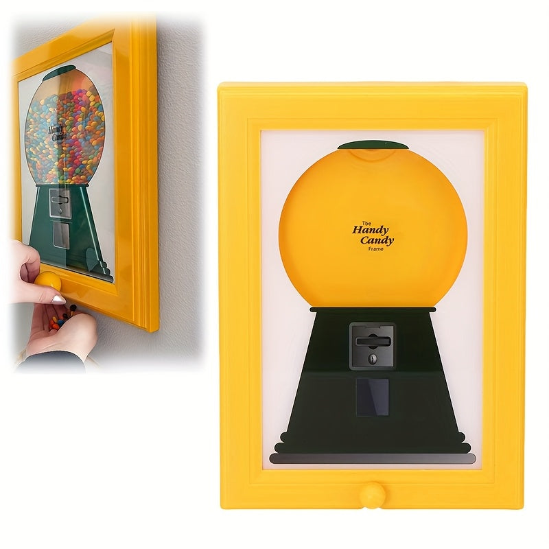CandyFrame | Fotolijst voor aan de muur met ingebouwde snoepautomaat - decoratieve opslag en display in één