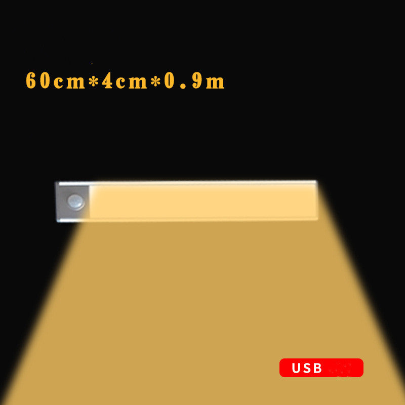 SlimBeam | Ultradunne LED kastlamp met bewegingssensor - Draadloos, Oplaadbaar