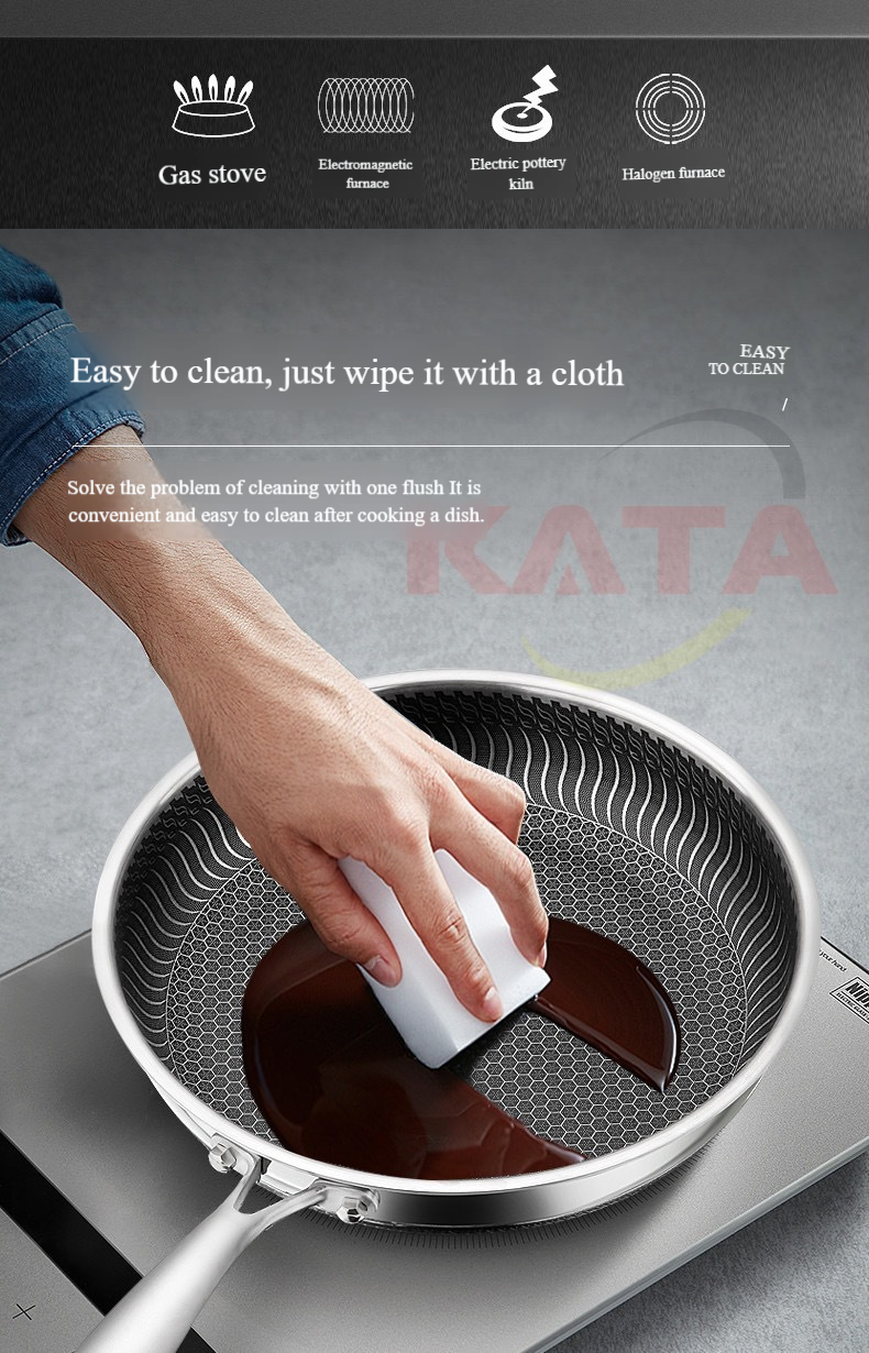 PanZen | Antiaanbakpan met deksel – moeiteloos gezond koken en eenvoudig schoonmaken