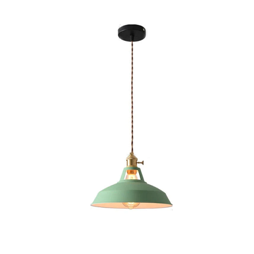 PastelAura | Vintage Pastel Metalen Hanglamp