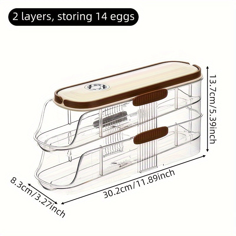 EggCascade | Automatische eierdispenser met meerdere lagen - grote capaciteit