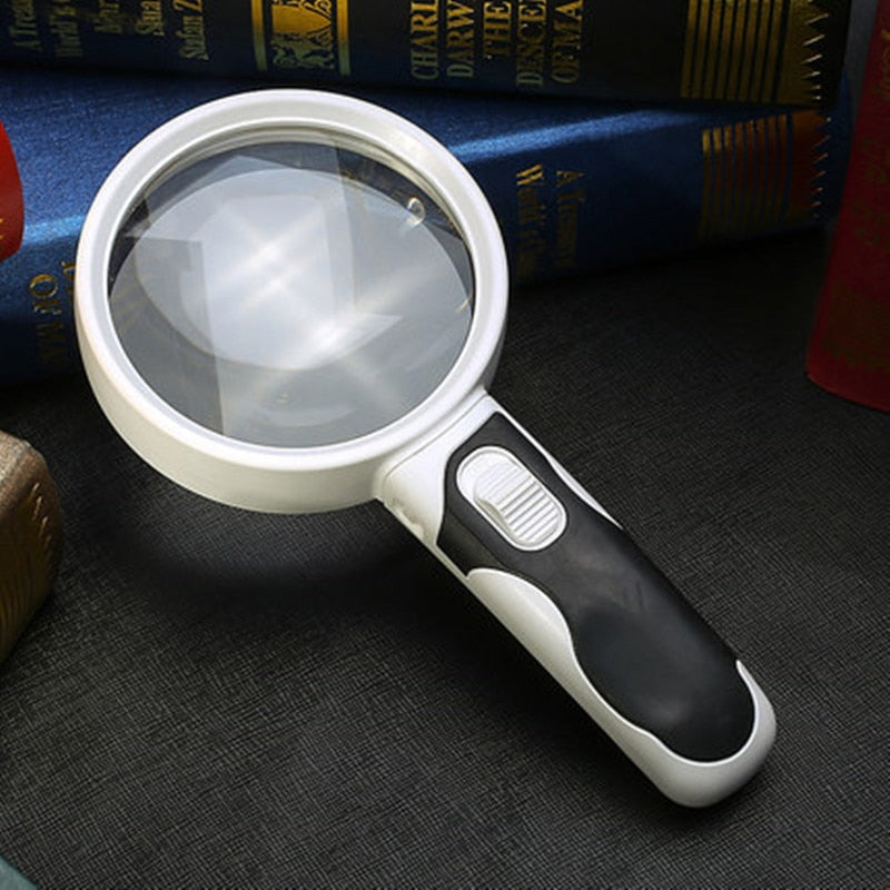 ClarityGlass | Precisie-handloep – Optische loep voor lezen, hobby's en gedetailleerd werk