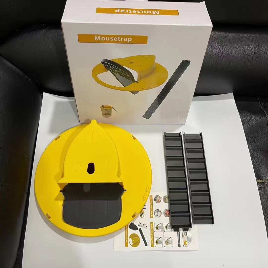 TumbleTrap | Flip Muizenval - Automatisch Reset Knaagdierenvanger, Herbruikbare No-Kill Muizenval