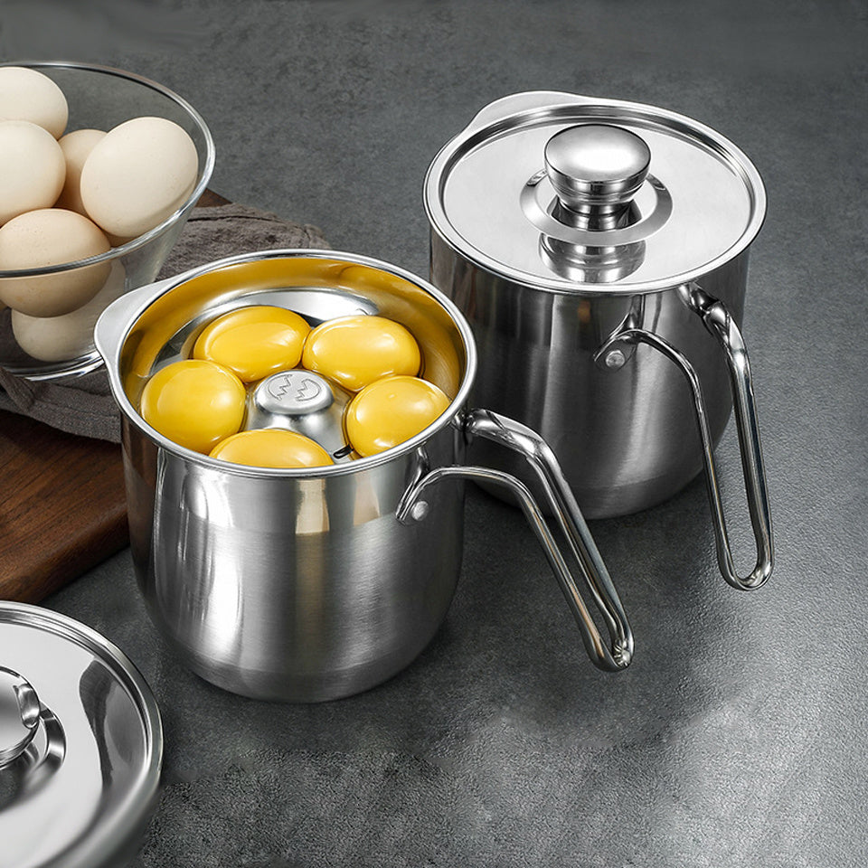 EggSift | Premium 304 roestvrijstalen ei-witscheider - dooier- en eiwitscheider
