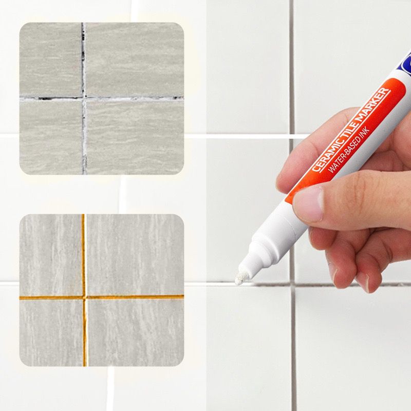 SealLine | Watervaste voegenstift voor keramische tegels - antischimmel, witte tegelmarker