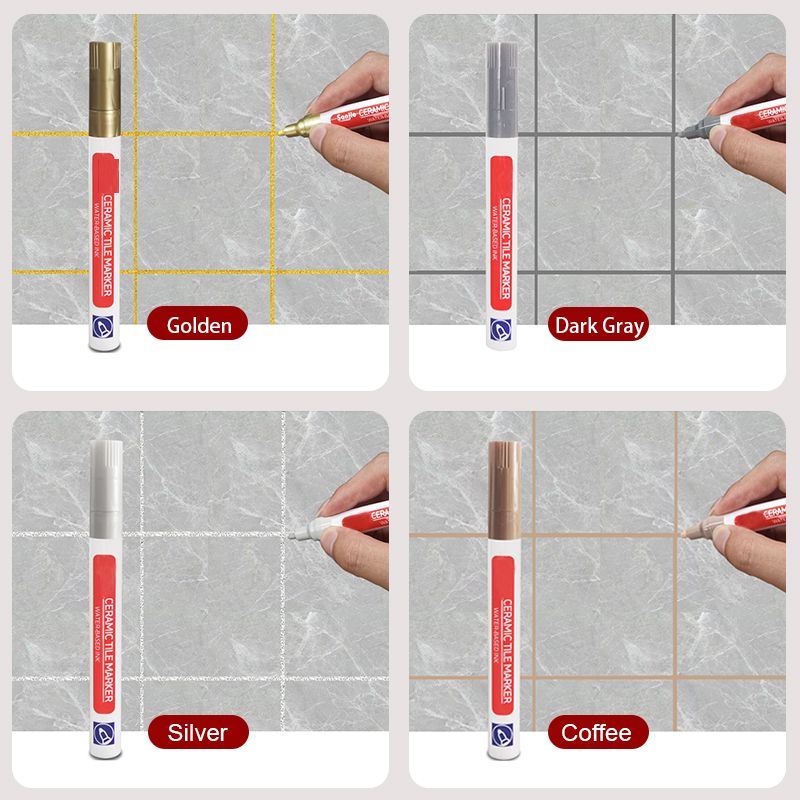 SealLine | Watervaste voegenstift voor keramische tegels - antischimmel, witte tegelmarker