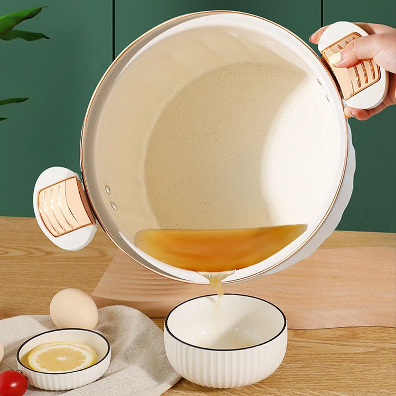 QuickChef | Non-stick geëmailleerde micro-snelkookpan – snelle kookpan, compact ontwerp