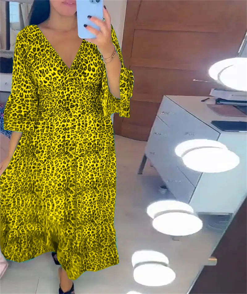 Aelyn | Elegante maxi-jurk voor dames – Lange, soepel vallende jurk in casual-chique stijl