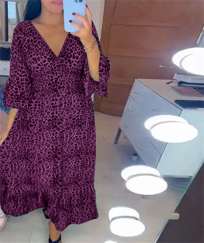 Aelyn | Elegante maxi-jurk voor dames – Lange, soepel vallende jurk in casual-chique stijl