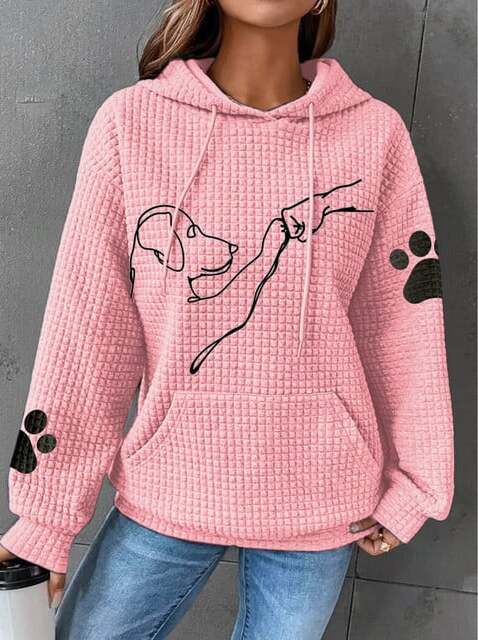 WoofWear | Hoodie met Hondenprint – Warm en Comfortabel Sweatshirt voor Hondenliefhebbers
