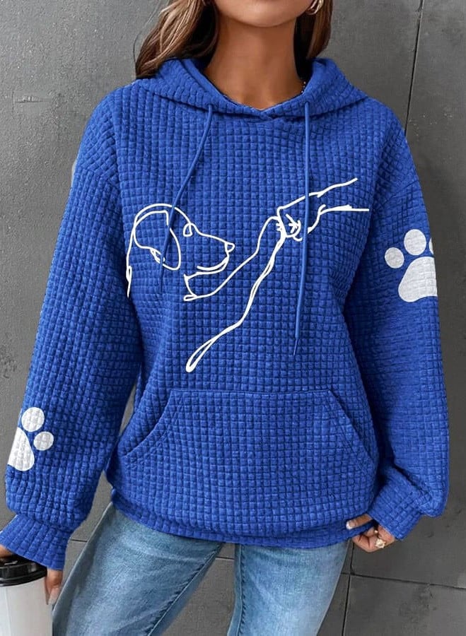 WoofWear | Hoodie met Hondenprint – Warm en Comfortabel Sweatshirt voor Hondenliefhebbers