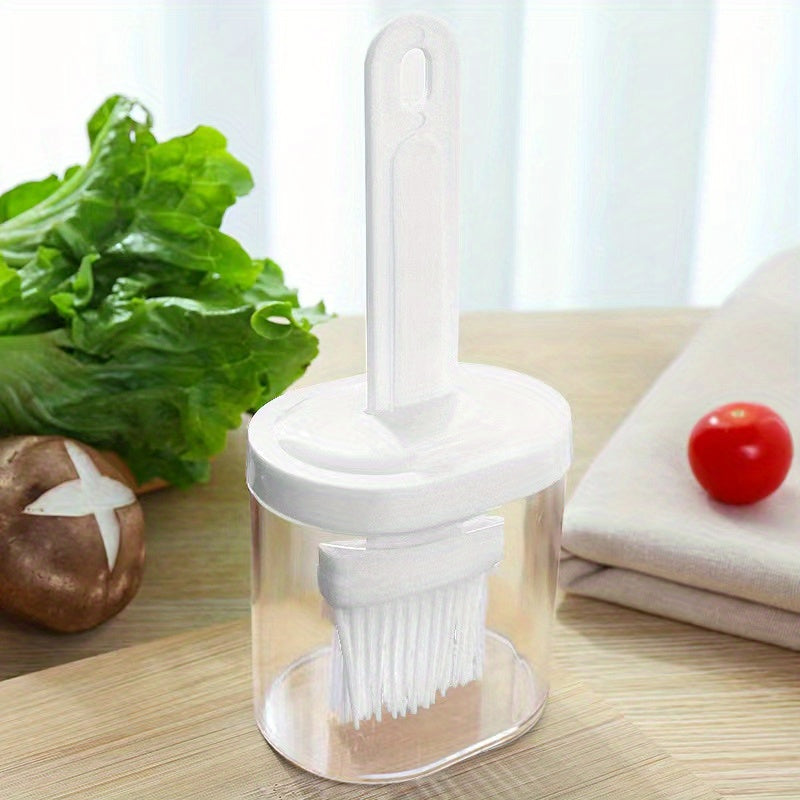 CookBrush | Olieborstel met ingebouwde oliebak voor bakken, koken en BBQ - Bedruipborstel voor keuken, grill