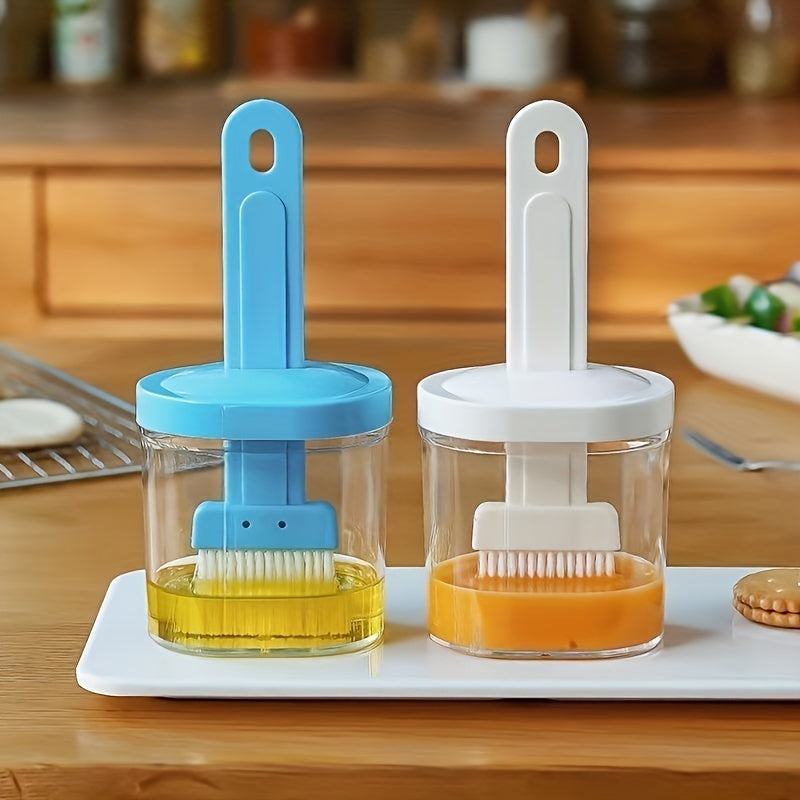 CookBrush | Olieborstel met ingebouwde oliebak voor bakken, koken en BBQ - Bedruipborstel voor keuken, grill