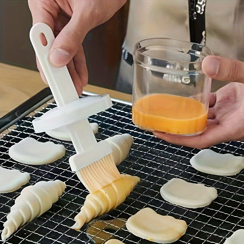 CookBrush | Olieborstel met ingebouwde oliebak voor bakken, koken en BBQ - Bedruipborstel voor keuken, grill