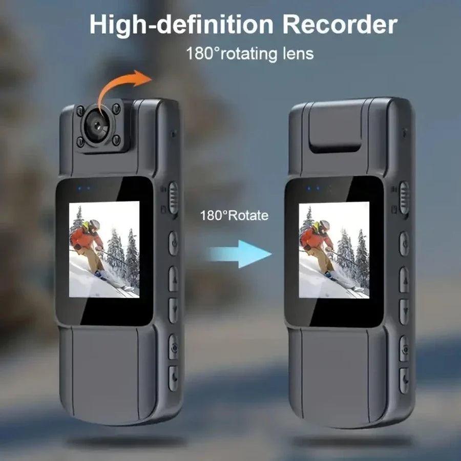 EchoCam | 4K HD autocamera met nachtzicht en roterende lens