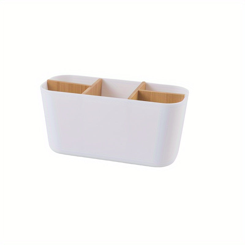 BrushHub | Ruimtebesparende tandenborstelhouder met 5 vakken - Badkamerorganizer voor tandenborstels en tandpasta