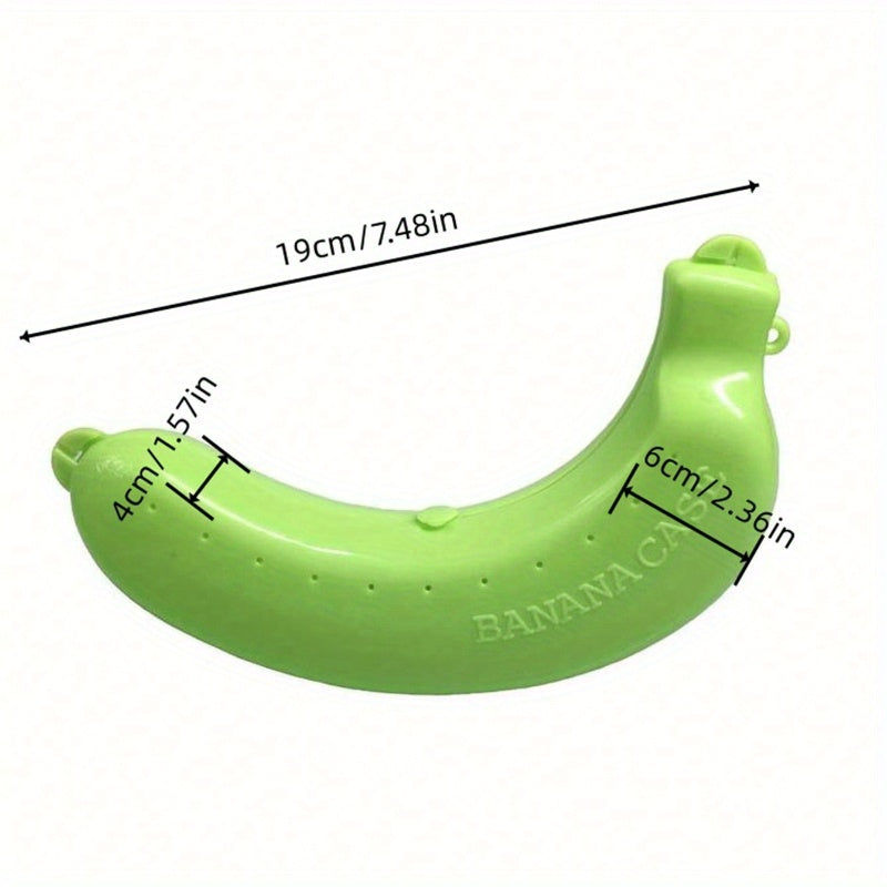 BananiBox | Bananenbeschermer Etui – Draagbare Harde Plastic Fruit Opbergdoos