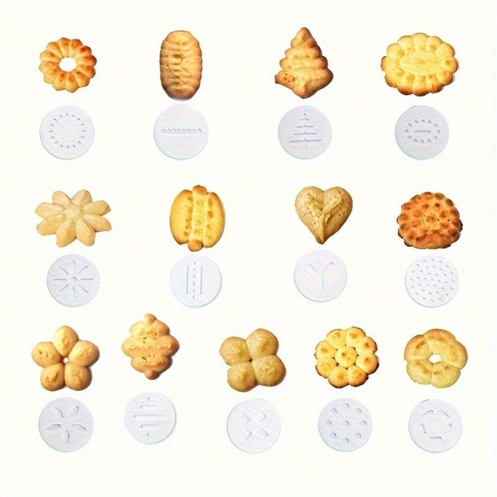 SweetSculpt | Taartdecoreerpistool-set - 20-delig met roestvrijstalen spuitmondjes, veelzijdig bakgereedschap voor koekjes, gebak en glazuur