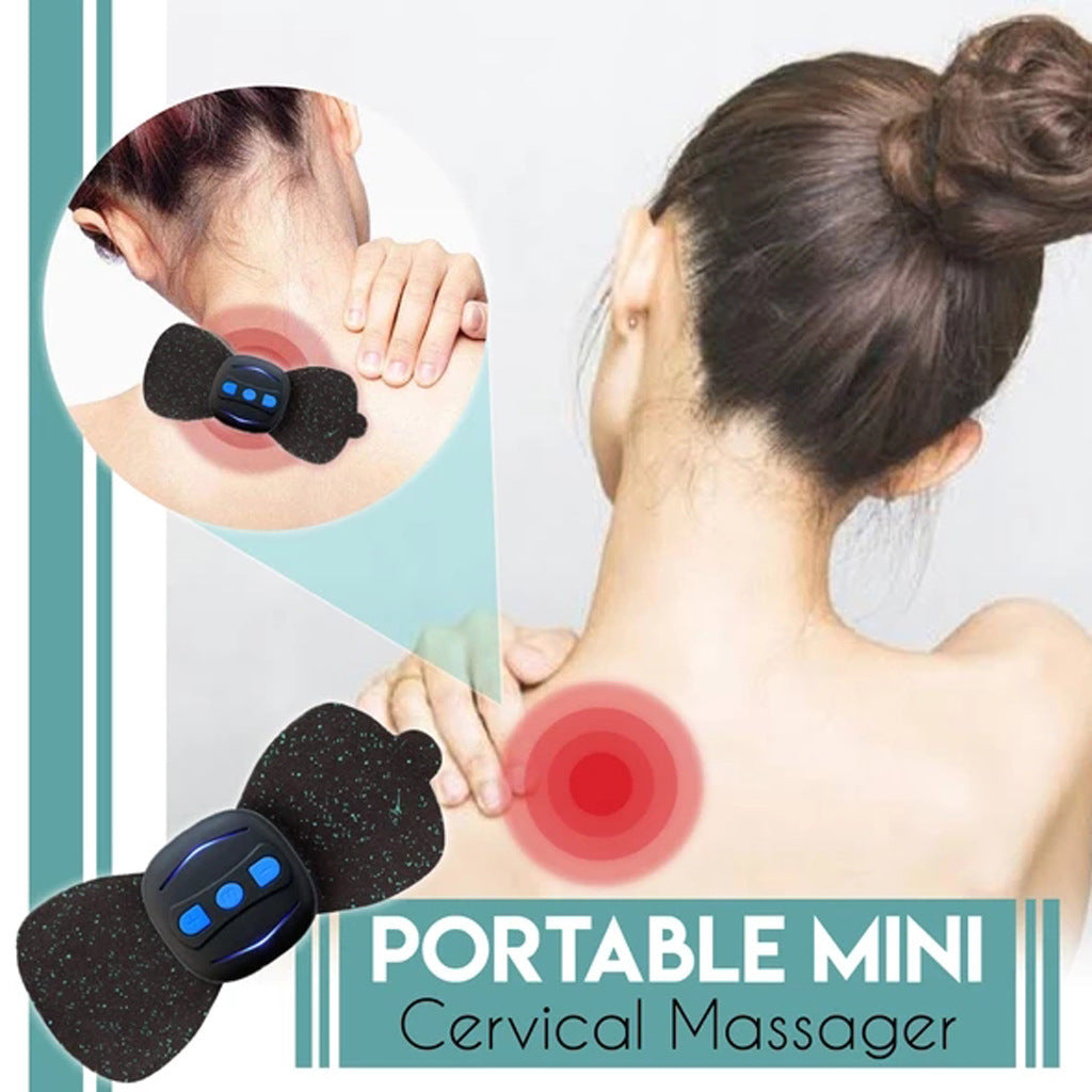 MiniReliev | USB-oplaadbare EMS-nekmassageapparaat voor nek-, rug- en schouderpijn