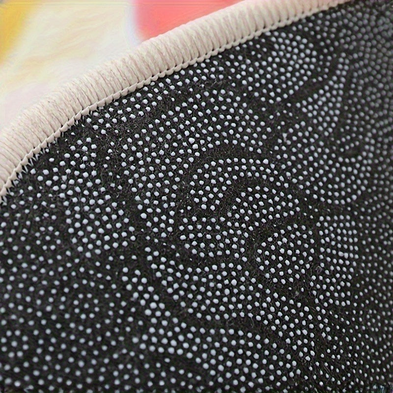 CitrusStep | Schattige Halfronde Citroenmat – Waterabsorberend, Antislip