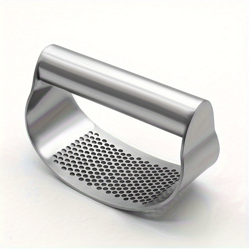 GarliPro | Premium Stainless Garlic Crusher – Durable, Easy-Clean Kitchen Press for Fresh Garlic