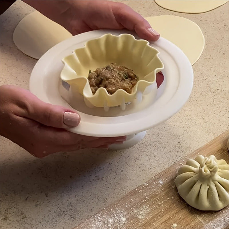 Dumplee | Knoedelmaker met antiaanbaklaag - Gemakkelijk los te maken, duurzaam keukengereedschap voor perfecte knoedels