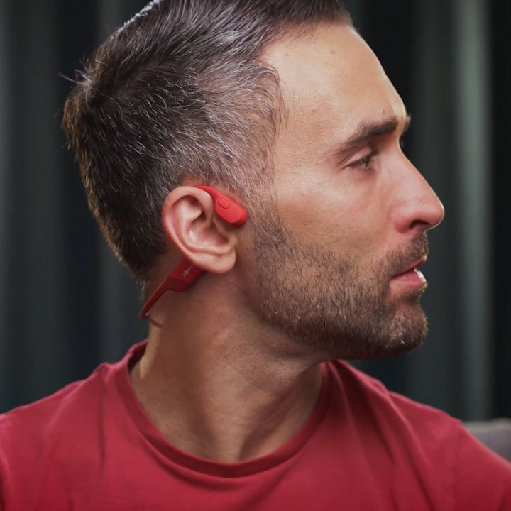 WaveBud | Waterdichte hoofdtelefoon met beengeleiding - Draadloze Bluetooth-stereo, open oor