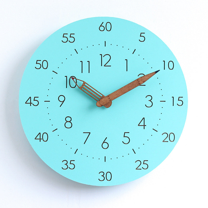 ColorTick | Levendige Geluidsloze Analoge Wandklok - Stijlvol en Functioneel Decor