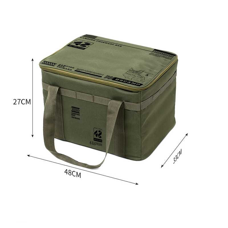 CampTote | 30L Campingtas – Waterdicht, Duurzaam Keukengerei Organizer, Reistas, Voor Outdoor