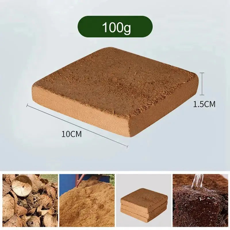 CocoBloom | Premium organische kokosnoot aarde stenen - vochtvasthoudend plant groeimedium