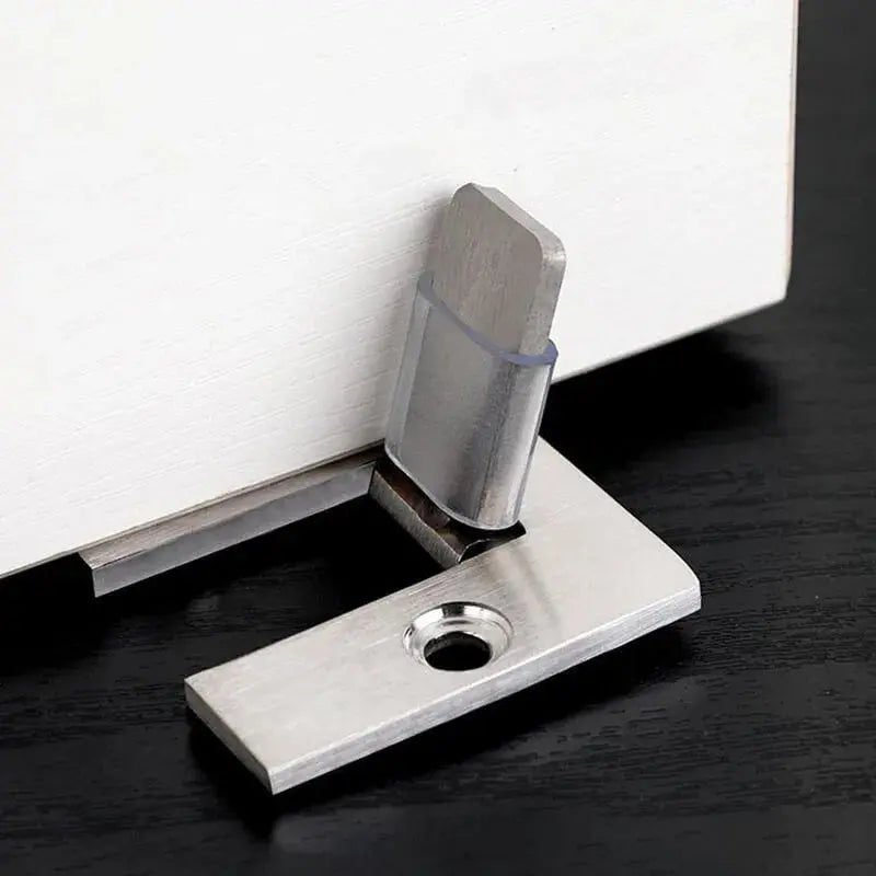 DoorFix | Deurstopper van roestvrij staal voor zwaar gebruik - Duurzame deurstopper voor wandmontage